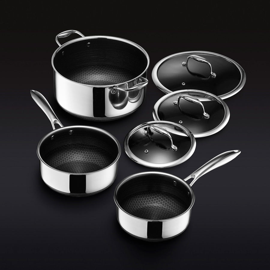 Hybrid Pot Set with Lids, 6-pc F6